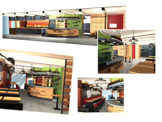 Concept / Comptoir à vin